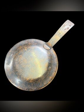 Silver Crest Genuine Bronze Silent Butler Crumb Pan Vintage